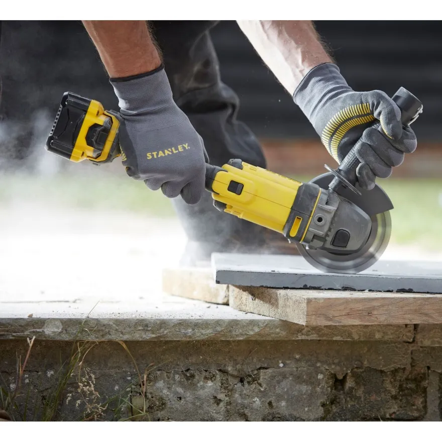 Akkukulmahiomakone Stanley FatMax V20 SFMCG400B-XJ, 125mm, 18V, ilman akkua