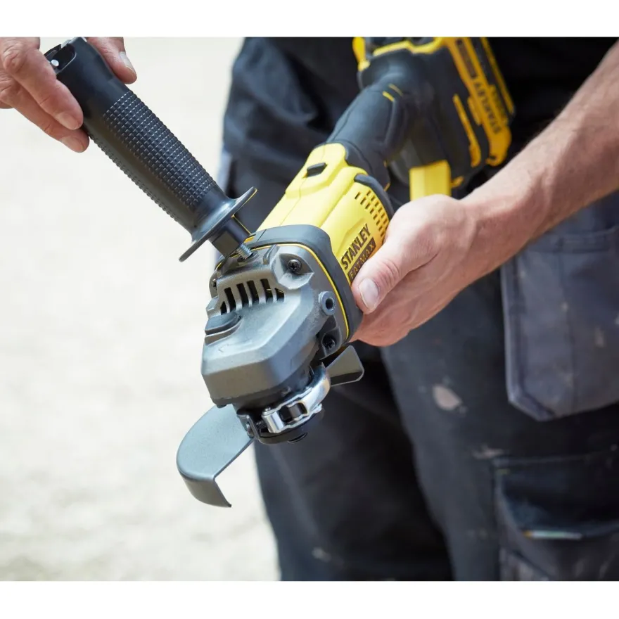 Akkukulmahiomakone Stanley FatMax V20 SFMCG400B-XJ, 125mm, 18V, ilman akkua