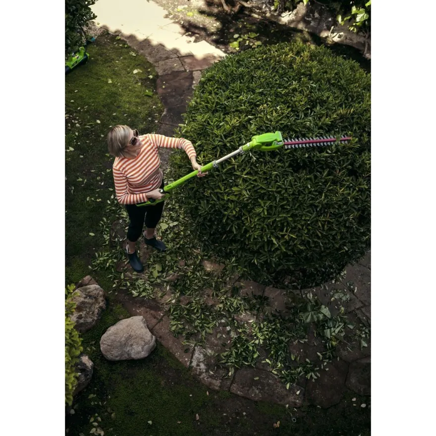 Akkupensasleikkuri Greenworks G40PHA, 40V, 2Ah akulla