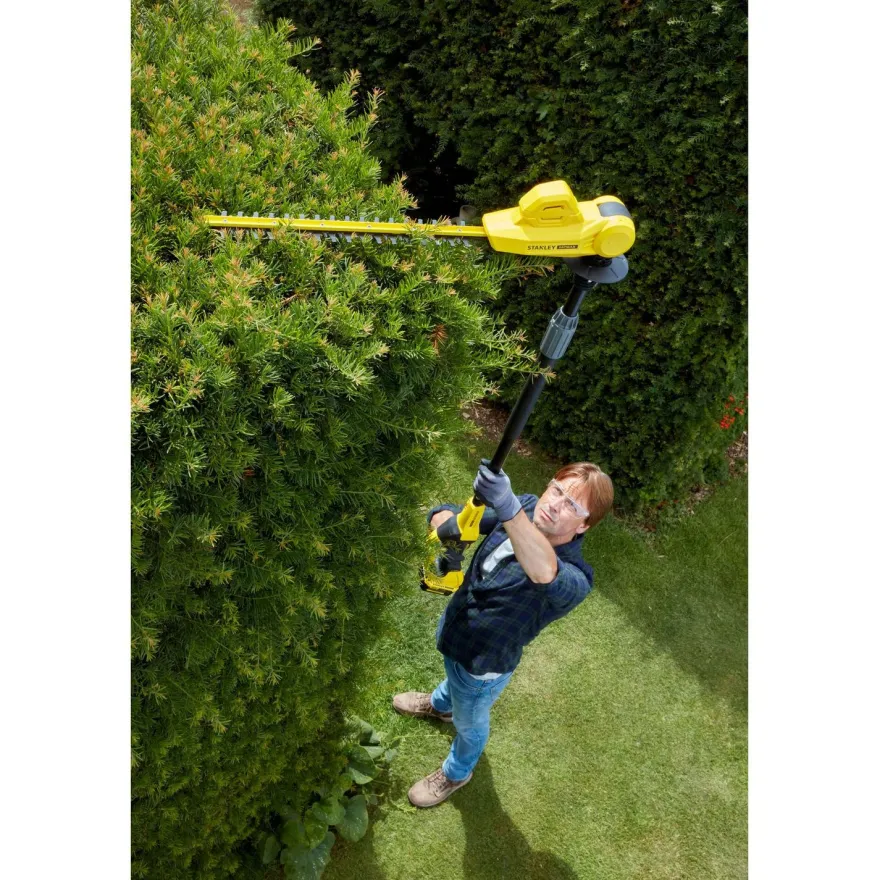 Akkupensasleikkuri Stanley Fatmax V20 SFMCPH845B-XJ varrella, 45cm, 18V, ilman akkua