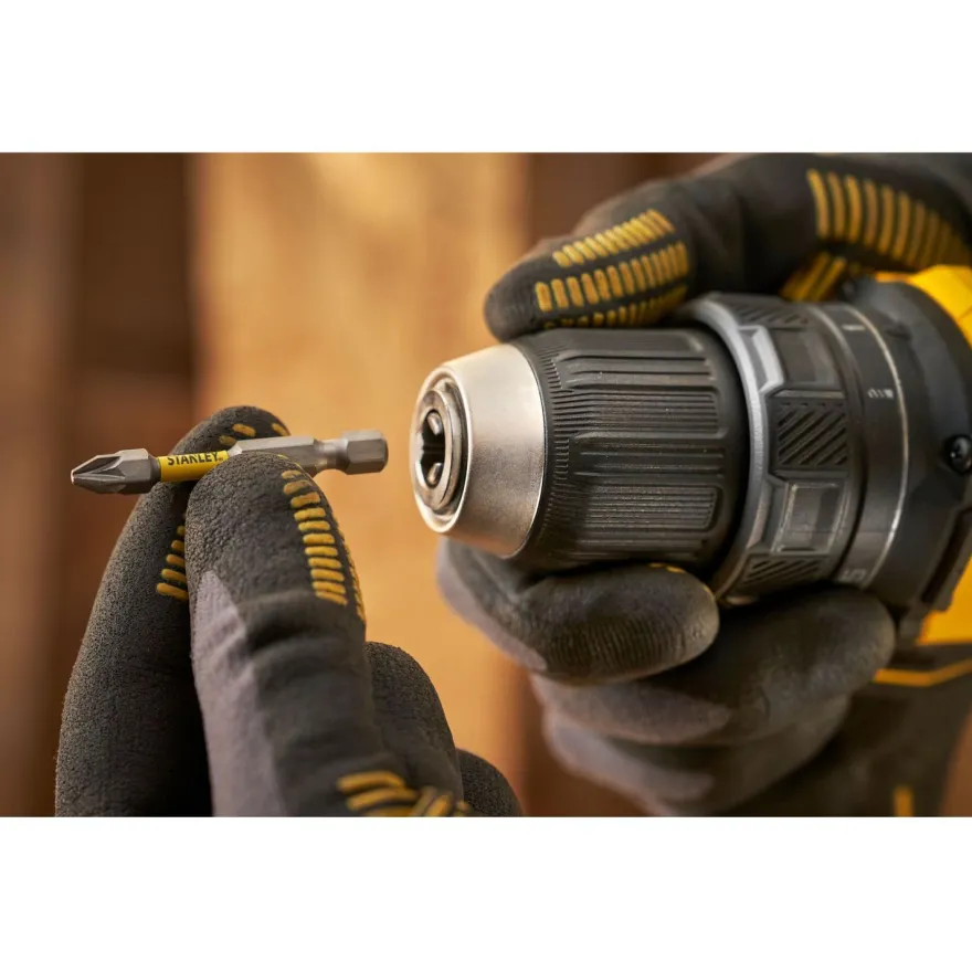 Akkuporakone Stanley Fatmax V20 SFMCD714D2T-QW, 18V, 2x2.0Ah ProStack-akuilla