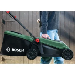 Akkuruohonleikkuri Bosch Rotak 18V-32 Set, 18V, 4.0Ah akulla + varaterä
