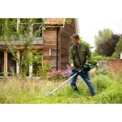 Akkutrimmeri Bosch AdvancedGrassCut 36-33, 36V, 2.0Ah akulla