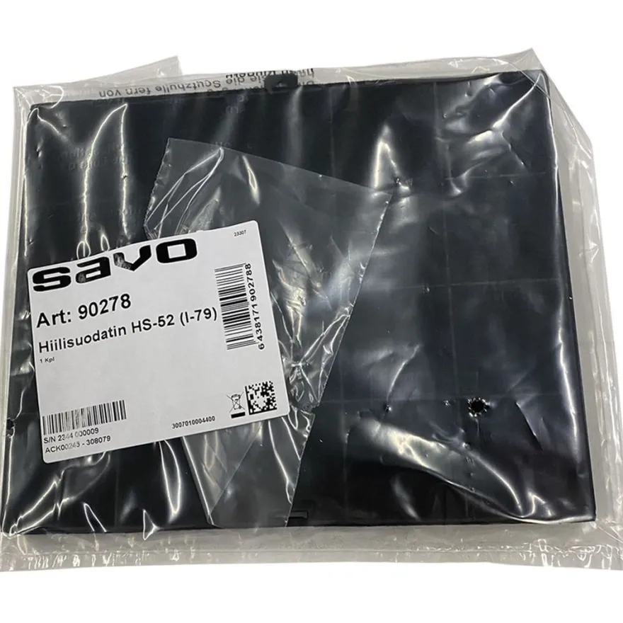 Aktiivihiilisuodatin Savo HS-52