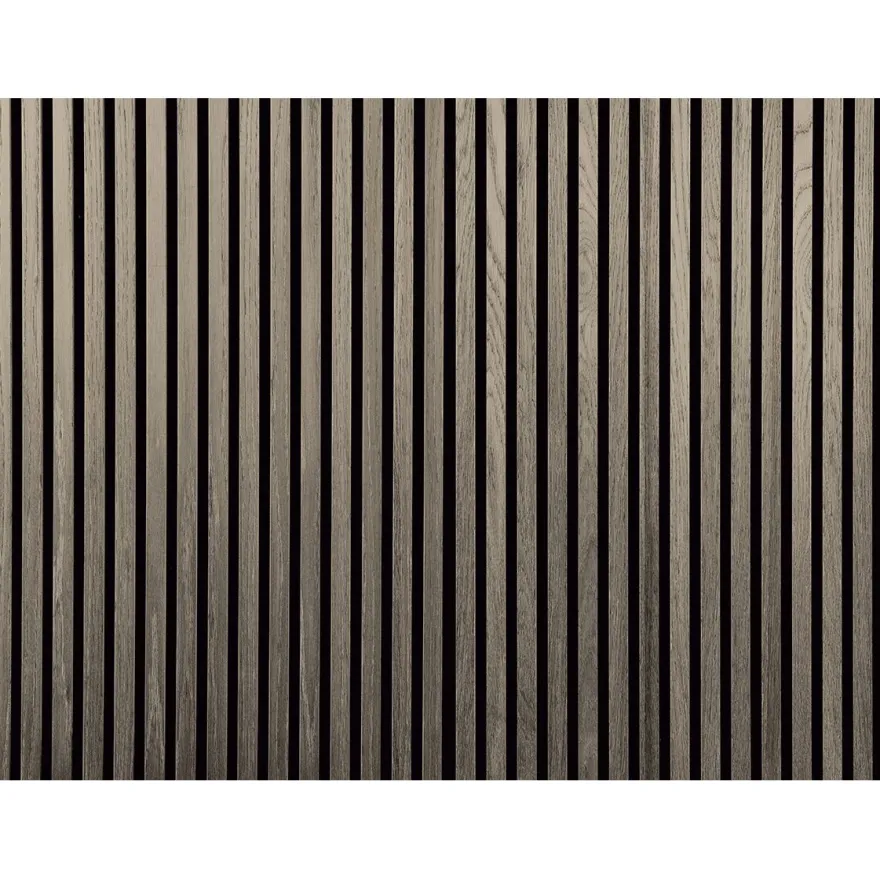 Akustiikkalevy Fibrotech Premium, 22x605x2440mm, harmaa tammi puuviilu