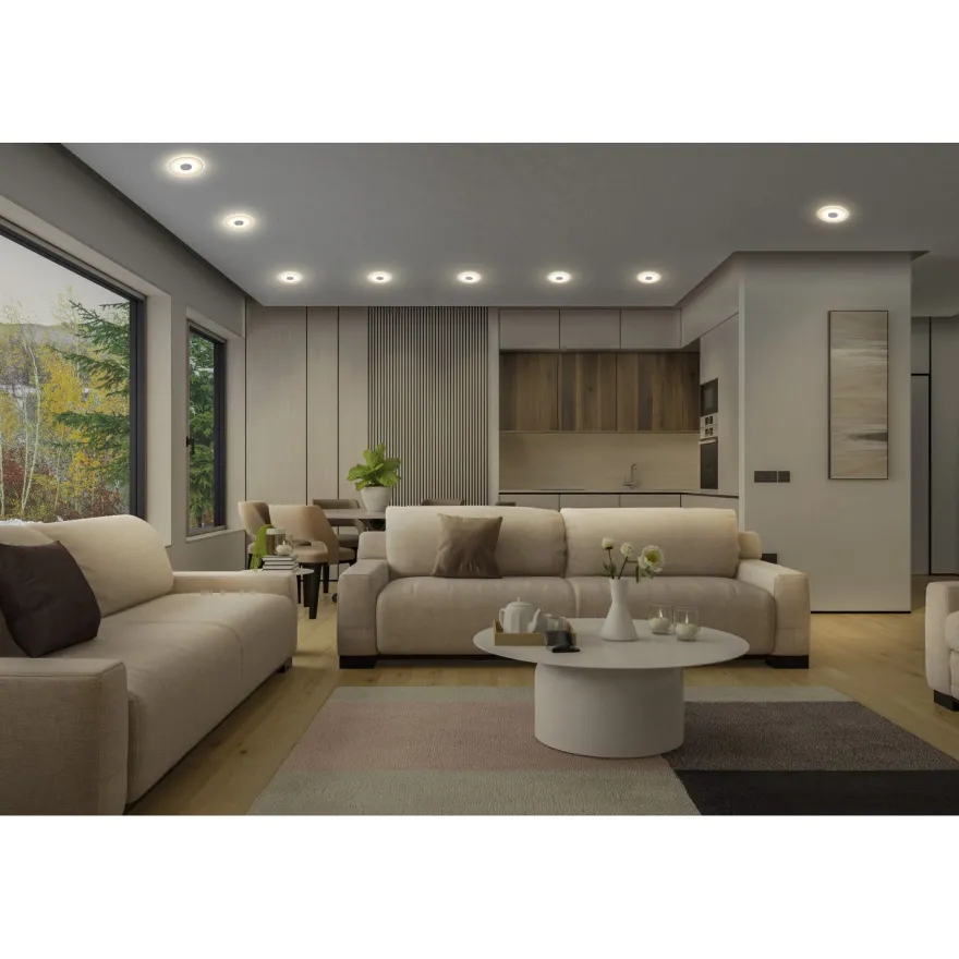 Alasvalo Osram LED Spot Acrylic 6W 827 2700K valkoinen