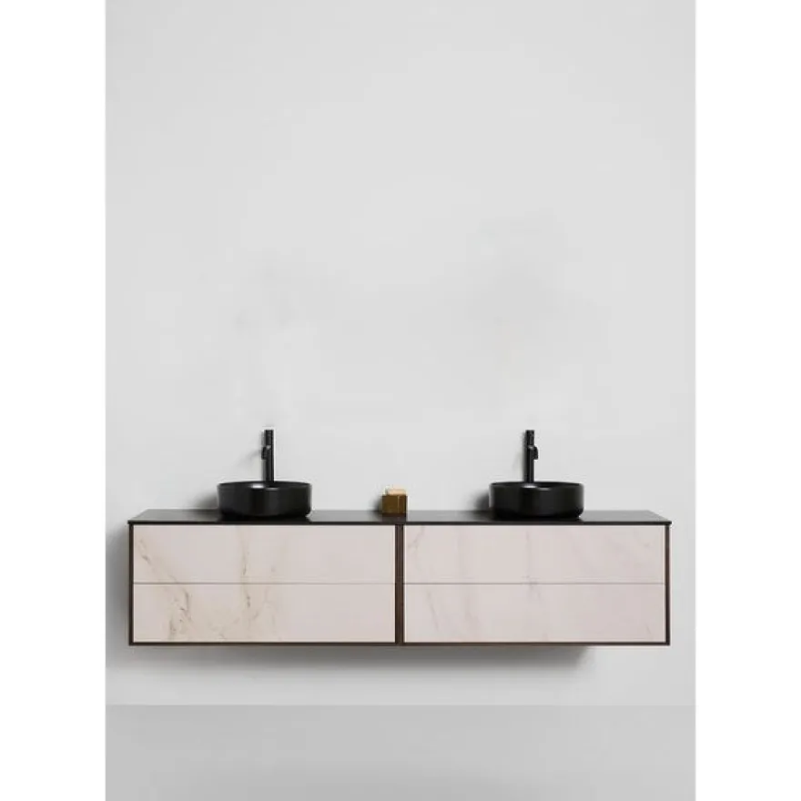 Allaskaappi Hafa Edge Stone, 462x2010x462mm, 4 ltk, savu tammi