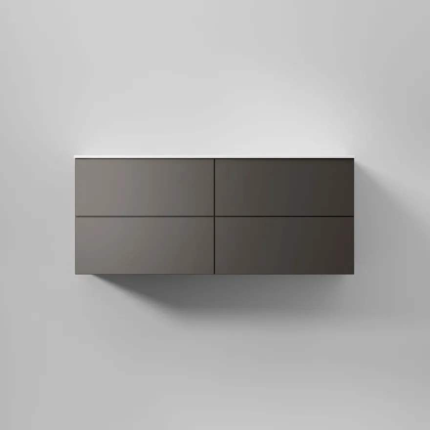 Allaskaappi kaksoisaltaalla INR Core Solid 120 D, eri vaihtoehtoja