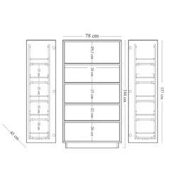 Astiakaappi Linento Furniture Lody Kitchen carina