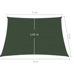 Aurinkopurje 160g/m² HDPE suunnikas eri kokoja ja värejä
