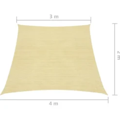 Aurinkopurje 160g/m² HDPE suunnikas eri kokoja ja värejä