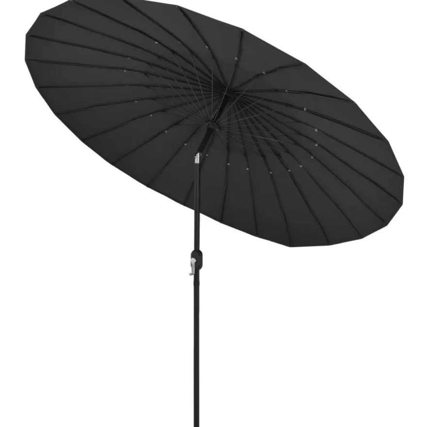 Aurinkovarjo alumiinitangolla, 270cm, eri värejä