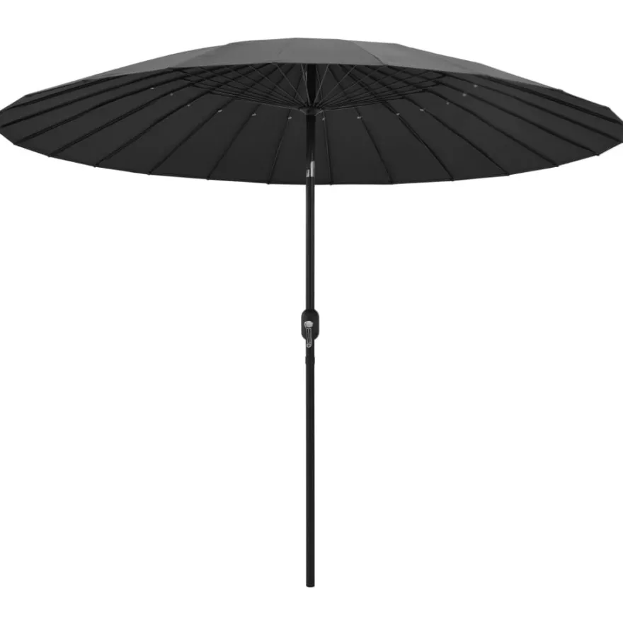 Aurinkovarjo alumiinitangolla, 270cm, eri värejä