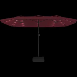 Aurinkovarjo kaksipäinen LED-valot, 449x245 cm, eri värejä (28440)