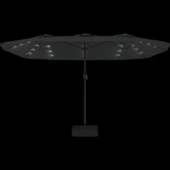 Aurinkovarjo kaksipäinen LED-valot, 449x245 cm, eri värejä (28440)