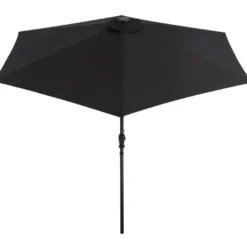 Aurinkovarjo metallirunko 300 cm musta