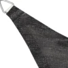 Aurinkovarjo purje hdpe kolmikulmainen 3,6x3,6x3,6 m