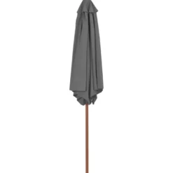Aurinkovarjo puurunko 270 cm antrasiitti