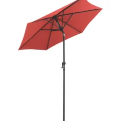 Aurinkovarjo terrakotta 200x211 cm alumiini