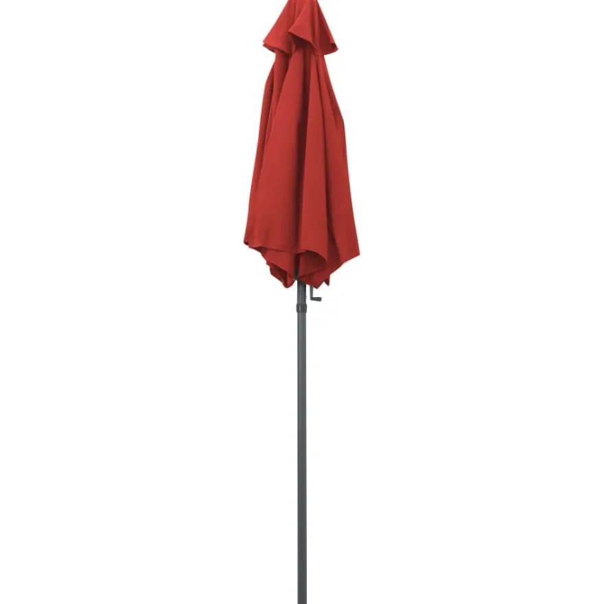 Aurinkovarjo terrakotta 200x211 cm alumiini