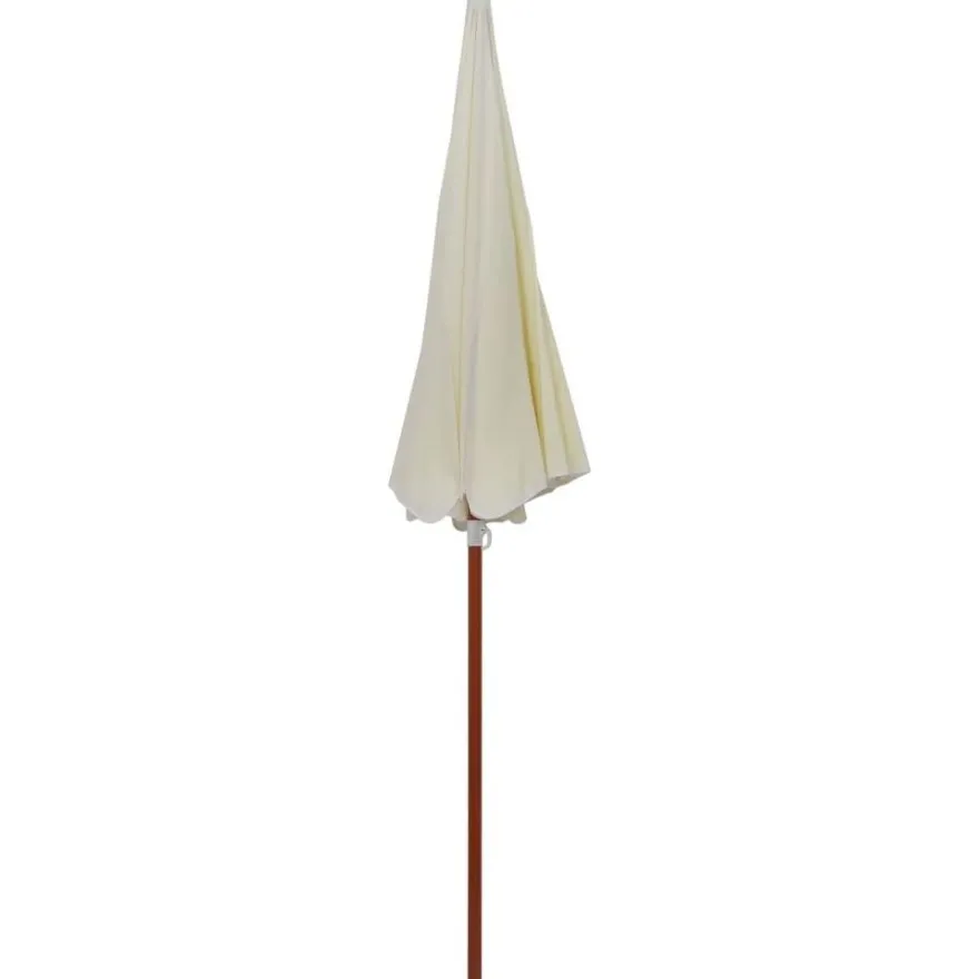 Aurinkovarjo terästanko 240 cm hiekka