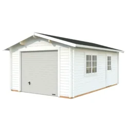 Autotalli Palmako Roger, nosto-ovella, 19m² FR44-3857-2