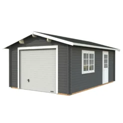 Autotalli Palmako Roger, nosto-ovella, 19m² FR44-3857-2