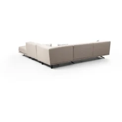 Avokulmasohva Linento Furniture Bentley, oikea, beige