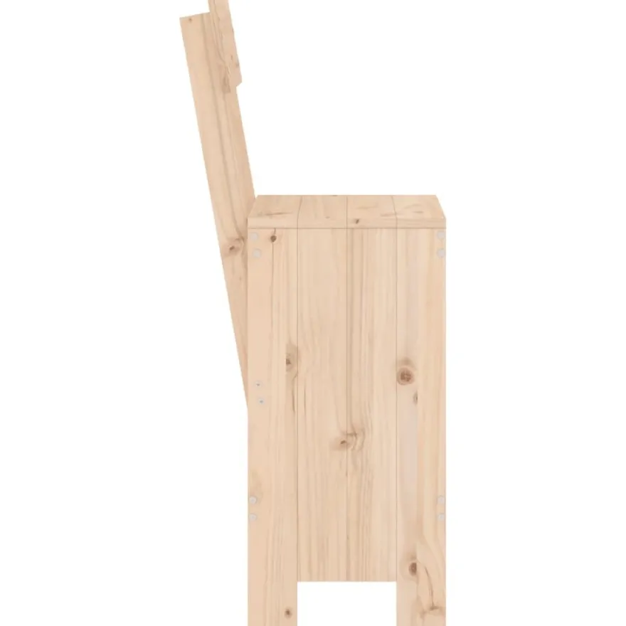 Baarijakkarat 2 kpl 40x48,5x115,5 cm, mänty