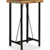 Baaripöytä kierrätetty puu 60x60x107 cm