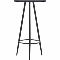 Baaripöytä musta 60x107,5 cm mdf