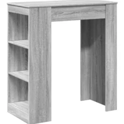 Baaripöytä teknisestä puusta, 95x47x103,5 cm, eri värejä ja malleja (42973)