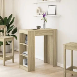 Baaripöytä teknisestä puusta, 95x47x103,5 cm, eri värejä ja malleja (42973)