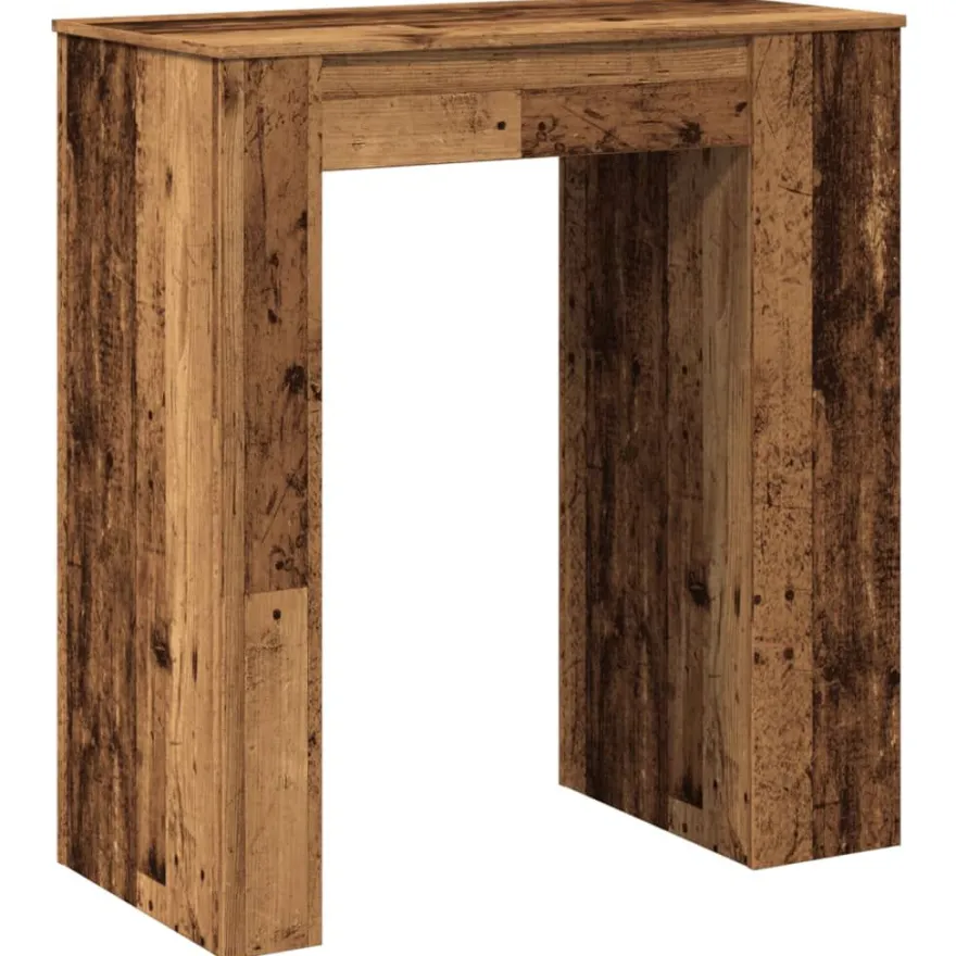 Baaripöytä teknisestä puusta, 95x47x103,5 cm, eri värejä ja malleja (42973)