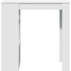 Baaripöytä/telineet tekninen puu, 102x50x103,5 cm, eri värejä (42970)
