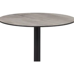 Baaripöytä Venture Home Milano, ø70cm, harmaa/musta