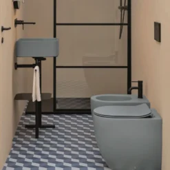 Bidee Lavabo Glomp, back to wall, matta, eri värejä