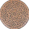 Bistropöytä 60 cm, terrakotta mosaiikki