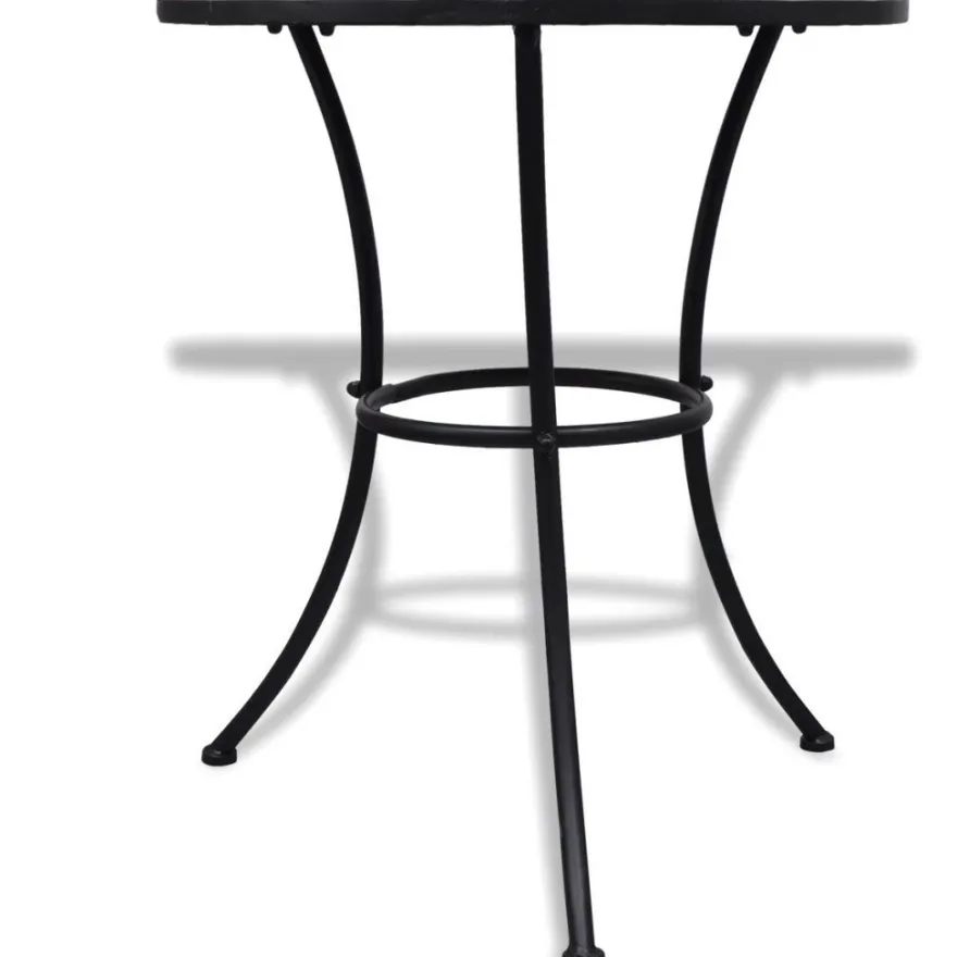 Bistropöytä 60 cm, terrakotta mosaiikki