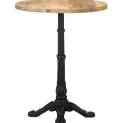 Bistropöytä 60x76cm karkea mangopuu