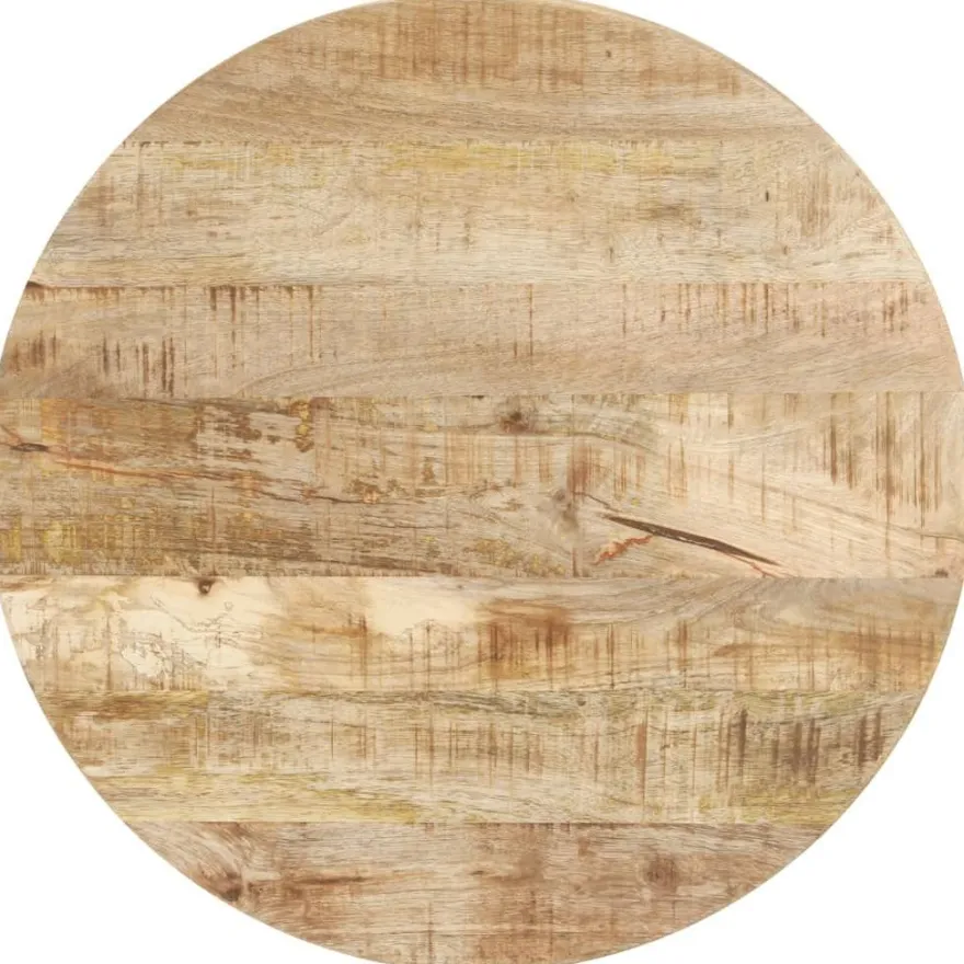 Bistropöytä 60x76cm karkea mangopuu