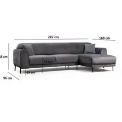 Divaanisohva Linento Furniture Image, oikea, eri värejä