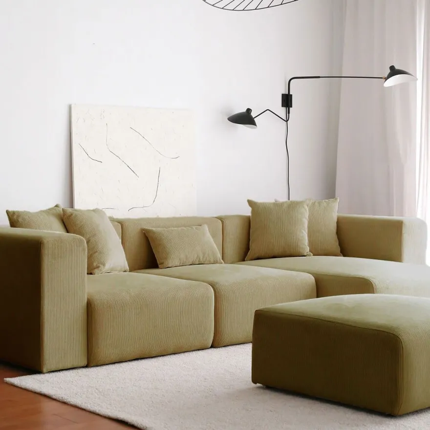 Divaanisohva Linento Furniture Yolo, 3-istuttava, sametti