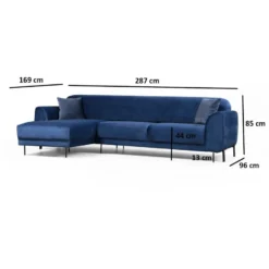 Divaanisohva Linento Furniture Image, vasen, eri värejä