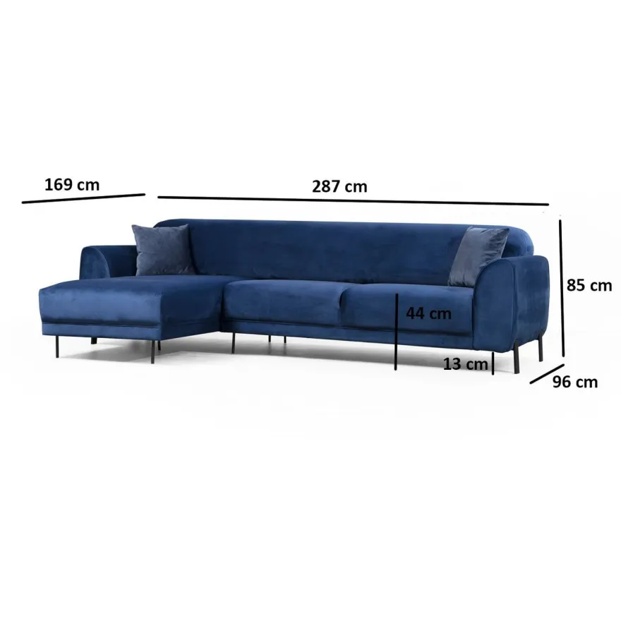 Divaanisohva Linento Furniture Image, vasen, eri värejä