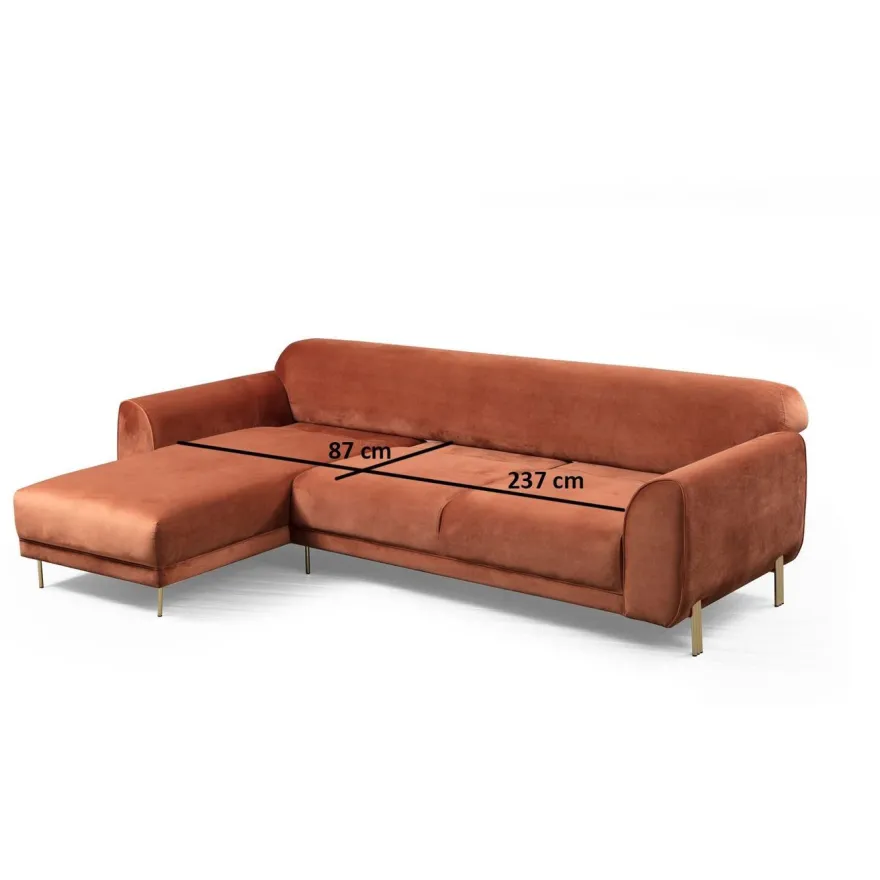 Divaanisohva Linento Furniture Image, vasen, eri värejä