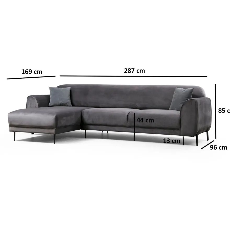 Divaanisohva Linento Furniture Image, vasen, eri värejä