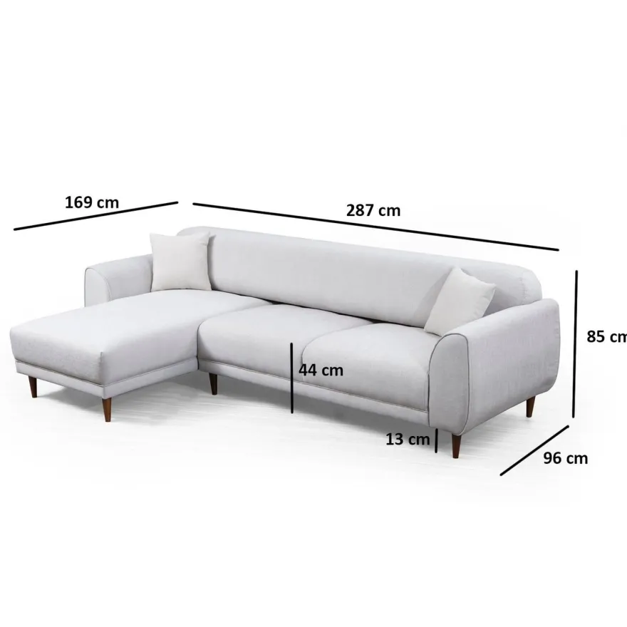 Divaanisohva Linento Furniture Image, vasen, eri värejä