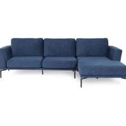 Divaanisohva Linento Furniture Jade Relax, 4-istuttava, sininen