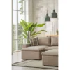 Divaanisohva Linento Furniture Flov, 3-istuttava, kerma